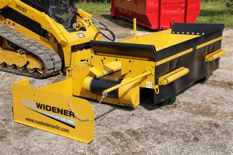 cat skid steer road widener attachment for sale in florida|road widener loader attachments.